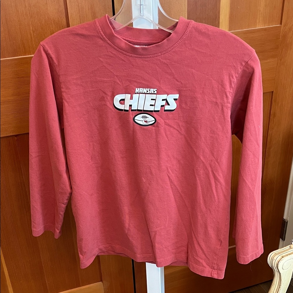 Zara Kansas City Chiefs Red Long-Sleeve Kids Shirt